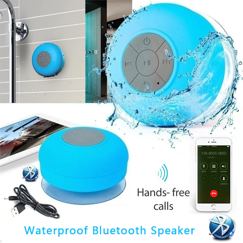 Altavoz Bluetooth resistente al agua, altavoz de ducha Altavoz de ducha  portátil Bluetooth Altavoz Bluetooth Funcionalidad de alta precisión